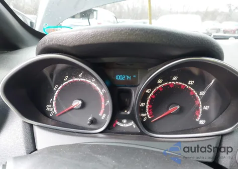 2016 Ford Fiesta St из США, поврежденный, VIN 3FADP4GX8GM194989